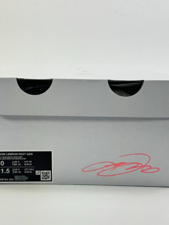 Nike Zoom Lebron NXXT Gen \'Wolf Grey Gold\' DR8784-004 Basketball Multi Size main image 14